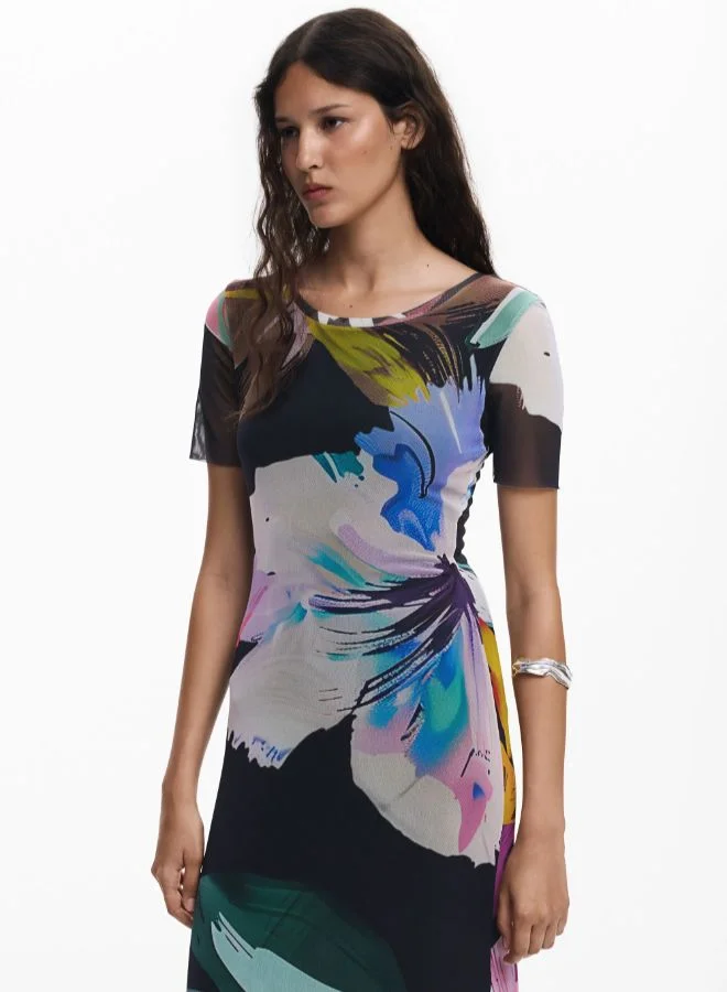 ديسيجوال فستان مائي مزينة بالزهور